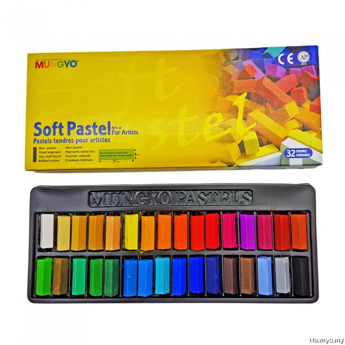 SOFT PASTEL HALF SET OF 24 REF MUPS-24